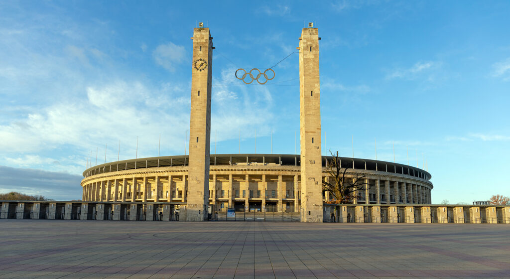 Berlin, Germany January 1: Olympiastadion On January 1, 2018 I